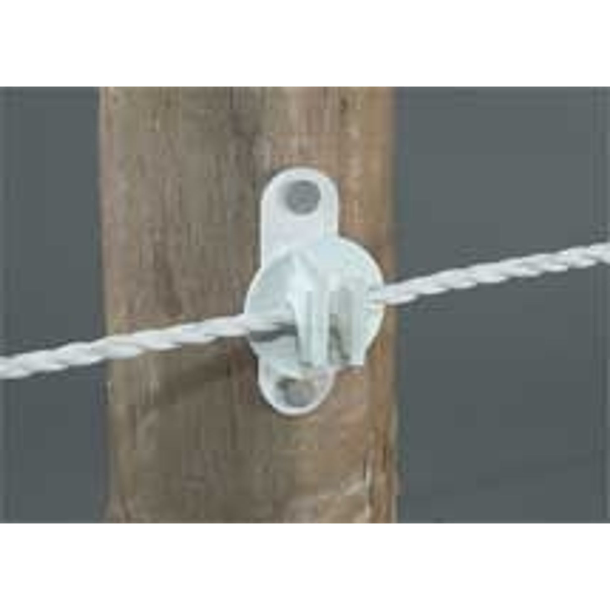 Wood Or Vinyl Insulator 25 Pack White