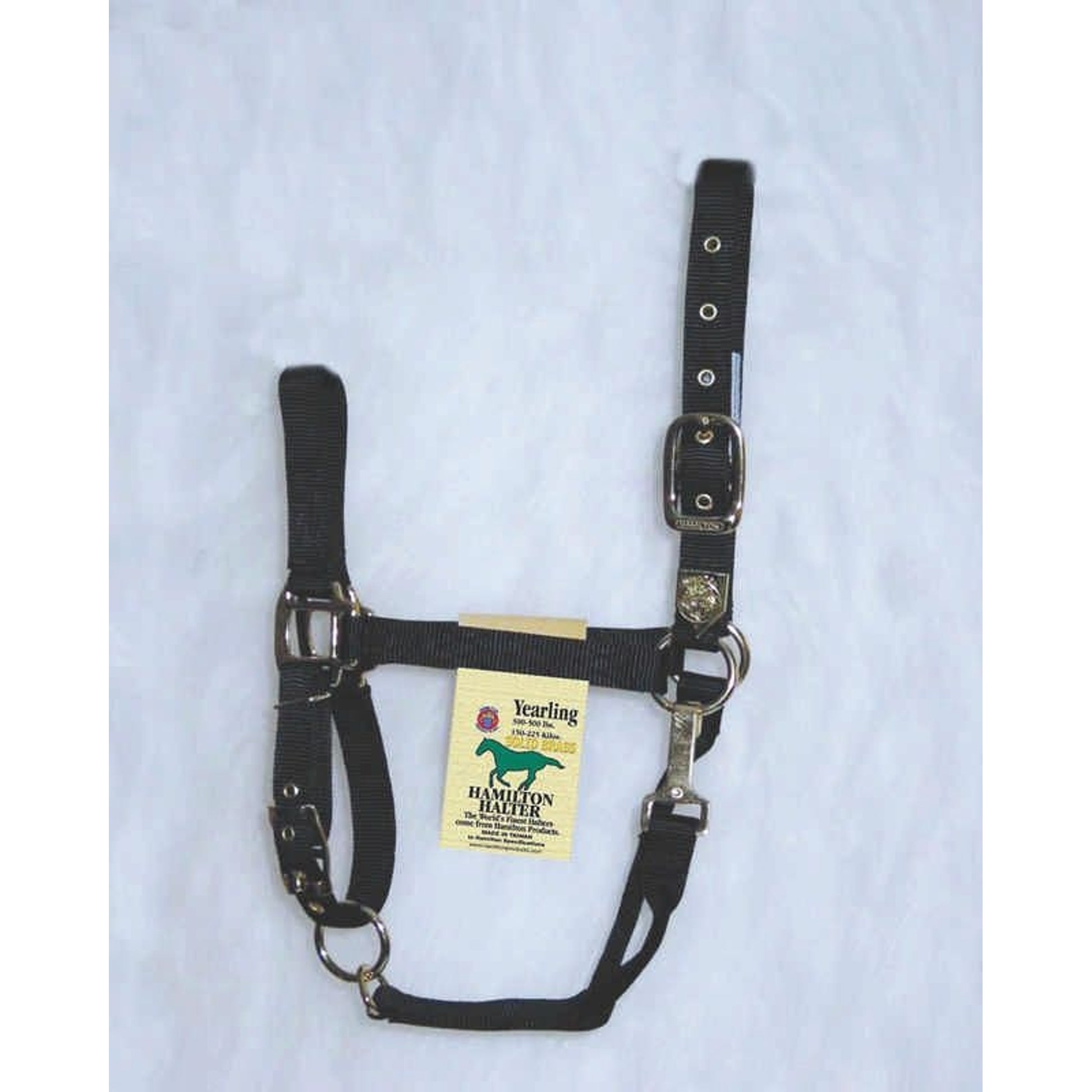 Hamilton Halter Adjustable Chin/Snap Yearling Blue