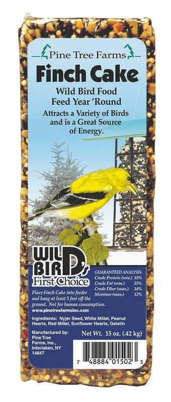 Finch Seed Cake 16 Oz
