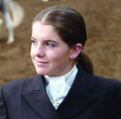 Ovation Drilex Show Stock Tie - Untied LG White