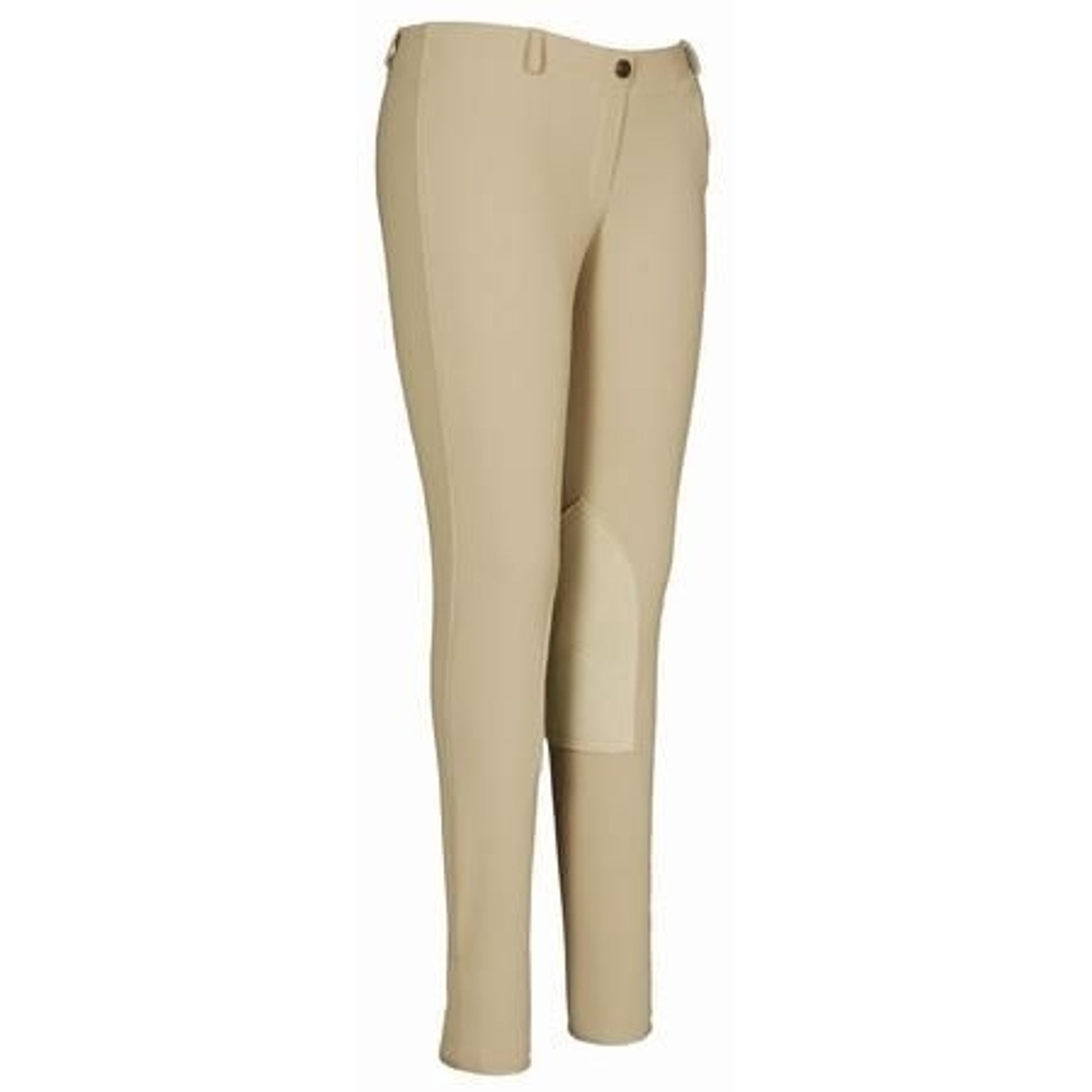 Tuffrider Ladies Ribb Lowrise Pull On 28 Reg Brn
