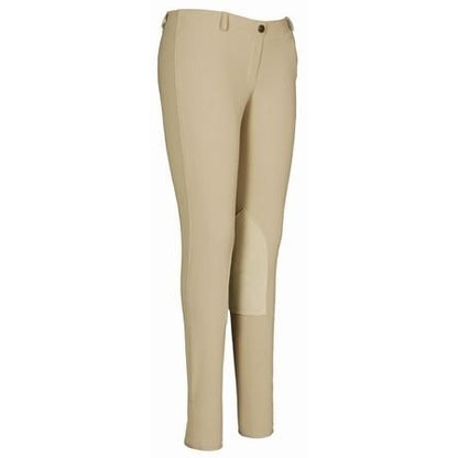 Tuffrider Ladies Ribb Lowrise Pull On 28 Reg Brn