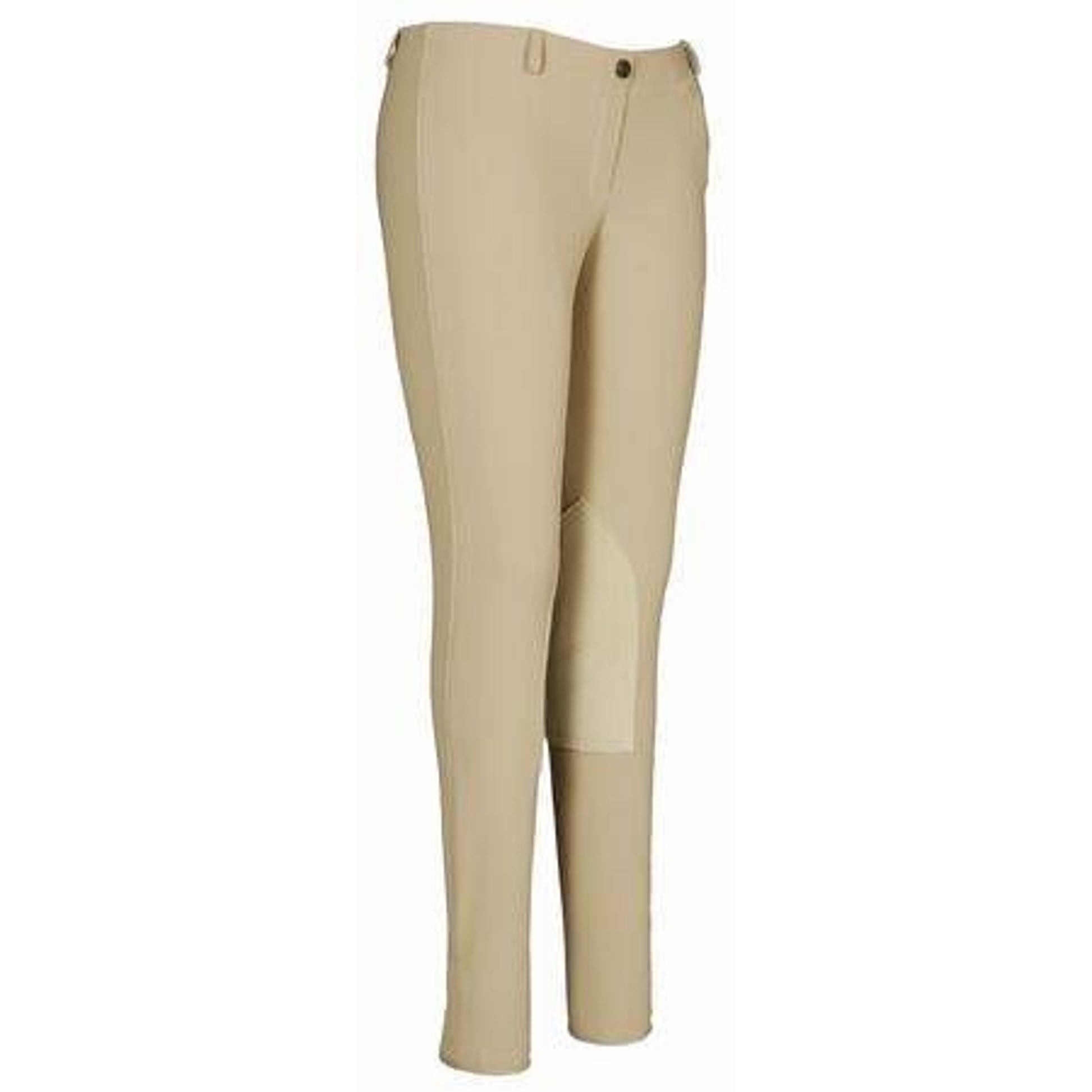 Tuffrider Ladies Ribb Lowrise Pull On 28 Reg Brn