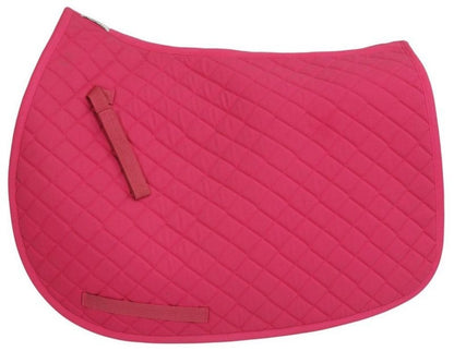 Tuffrider Basic Pony Saddle PadBk/Wh