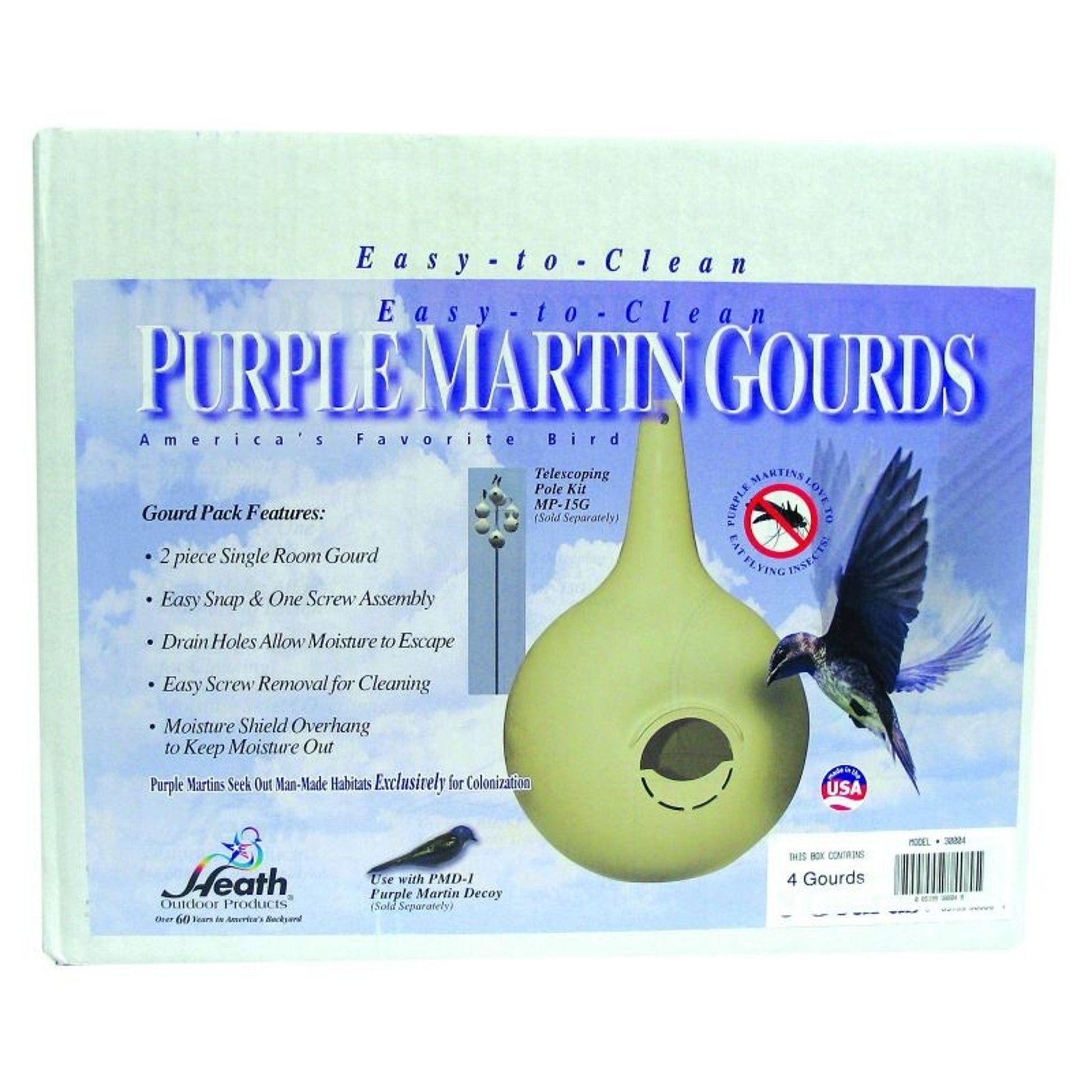 Heath 2PC Gourd House 4Pk
