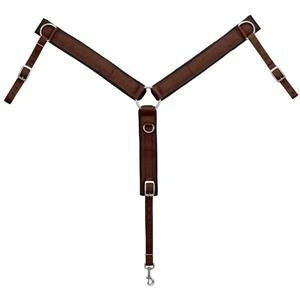 Felt Lined 2in Ring-In-Center Breast Collar Hrs