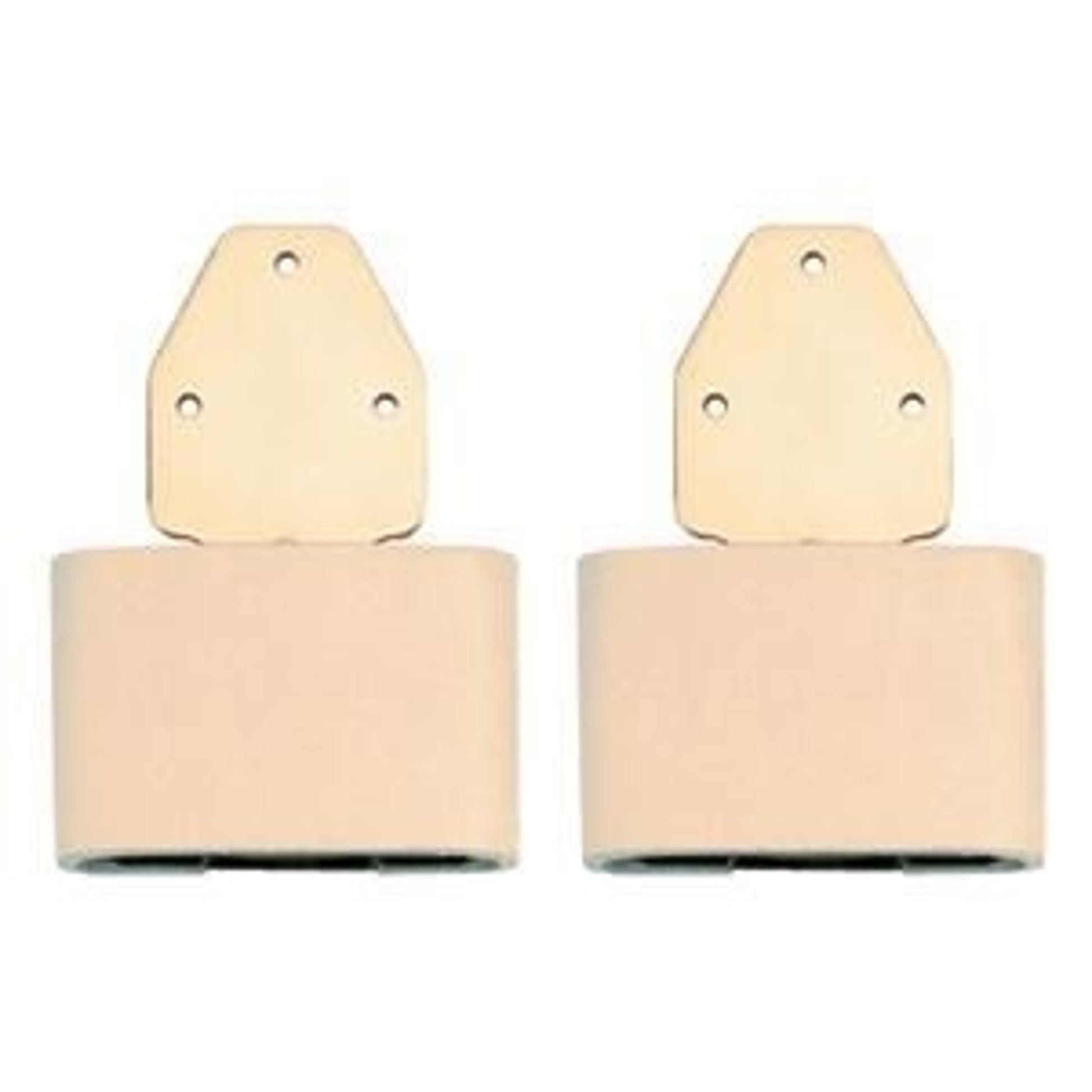 Leather Belvin Stirrup Buckles