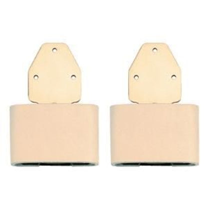 Leather Belvin Stirrup Buckles
