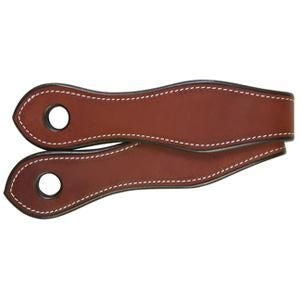 English Bridle Leather Slobber Straps