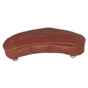 Weaver Chap Leather Cantle Bag 5 X 22 X 4 Brown