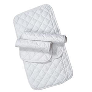 Weaver Quilted Leg Wraps 14 White
