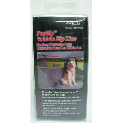 Solvit PupZip Vehicle Zipline for Pets