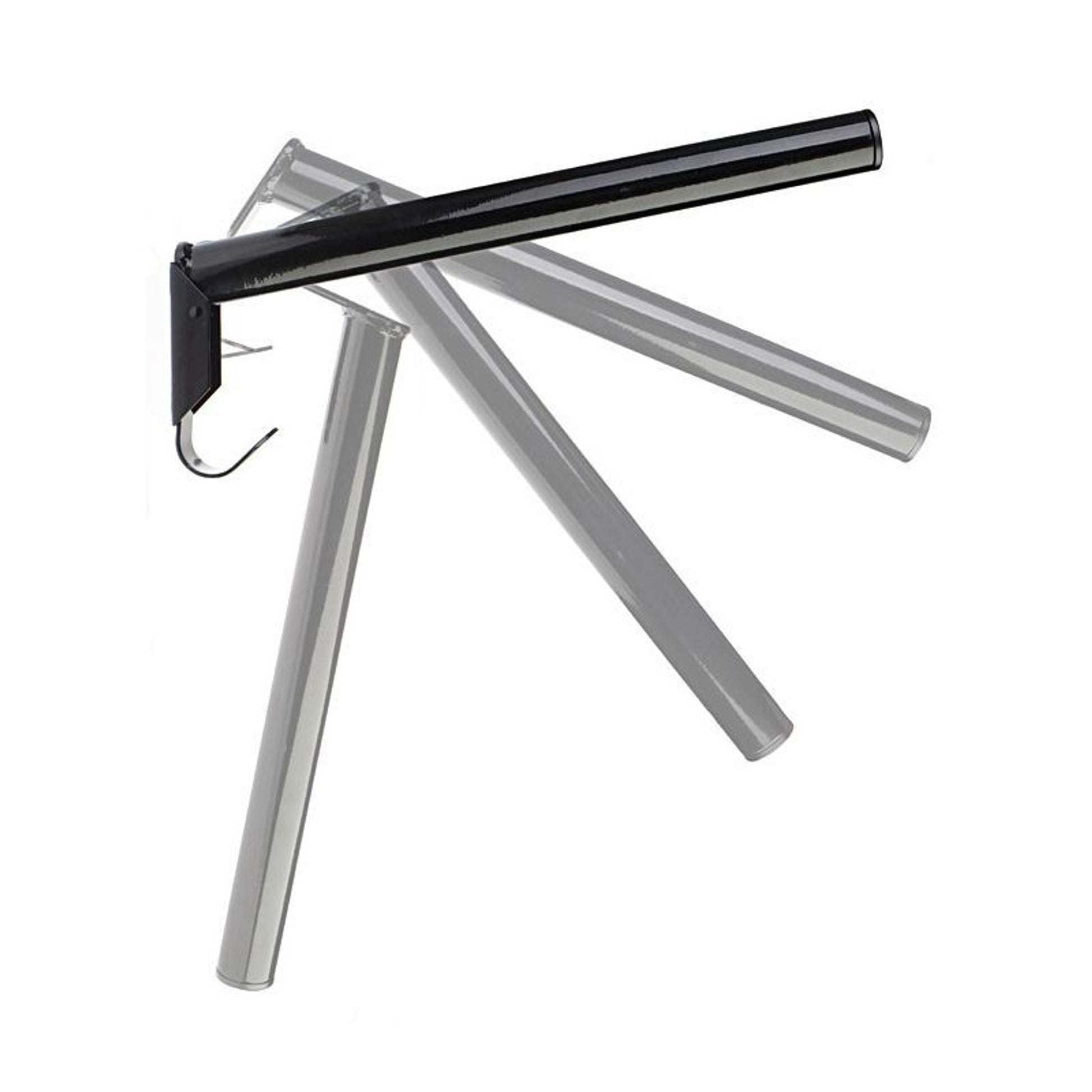 HorZe Collapsible Saddle Bar Black