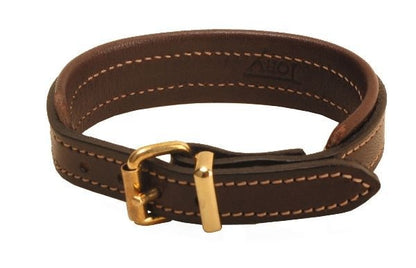 Tory 1/2In Padded Bracelet Brass Buckle 9In Blk