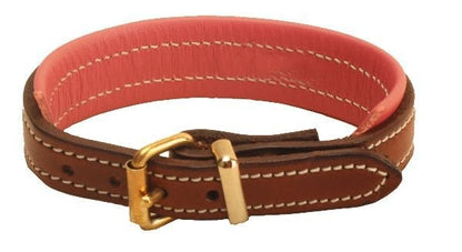 Tory 1/2In Padded Bracelet Brass Buckle 9In Blk