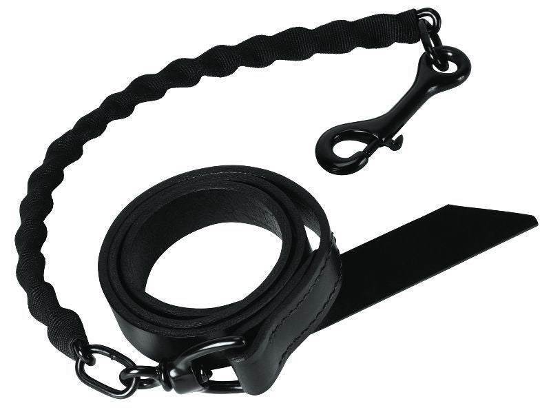 Weaver Brahma Webb Chain Cattle Lead Blk/Nickel