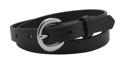 Perris 3/4 Leather Belt Large Black