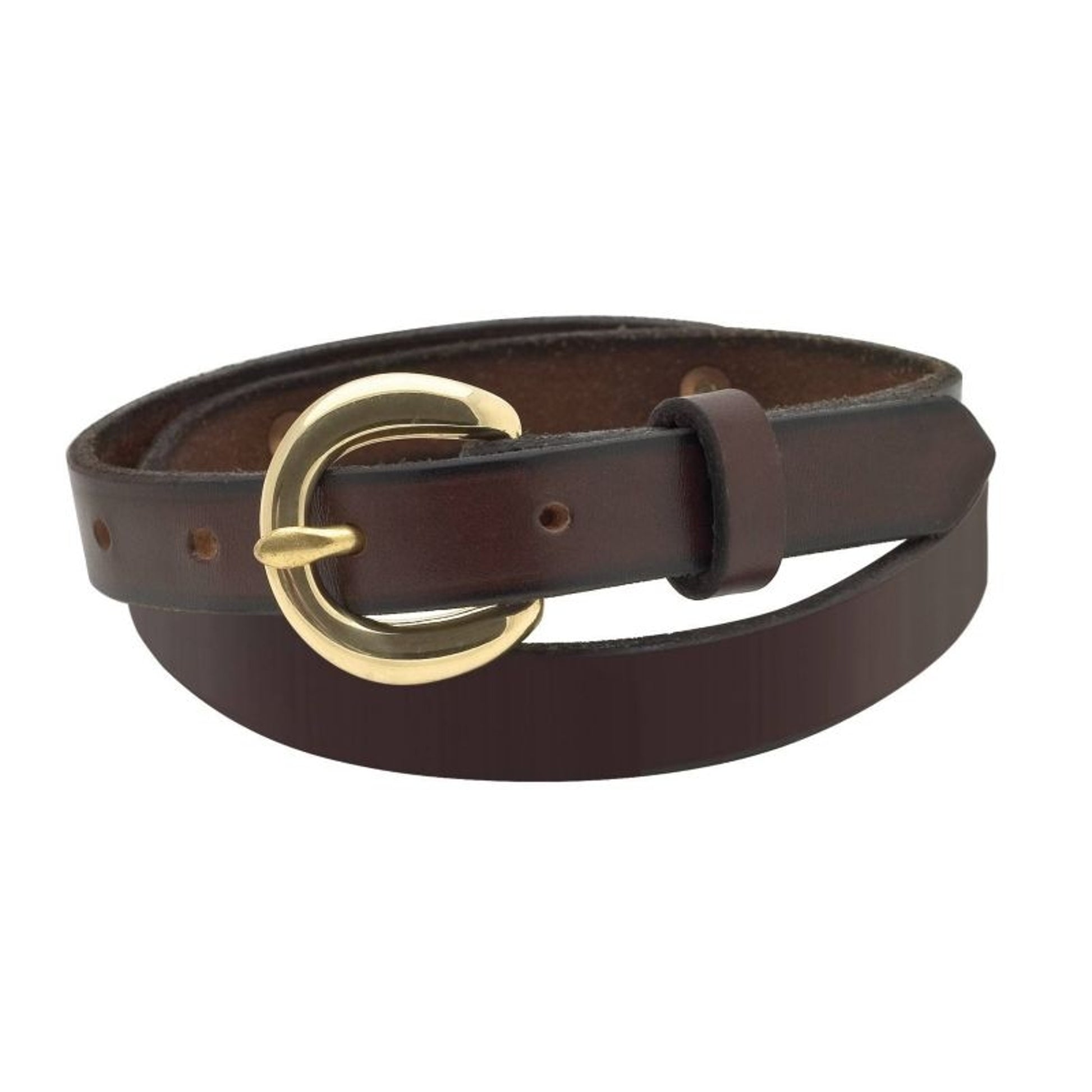 Perris 3/4 Leather Belt Large Black