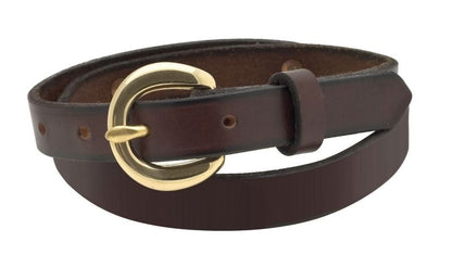 Perris 3/4 Leather Belt Large Black