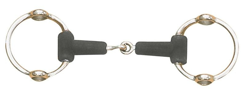Centaur Rubber Mouth Eggbutt Gag Bit 5