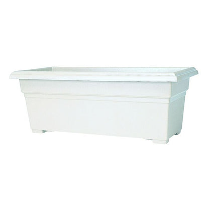 Patio Planter 12Inch x 27Inch White