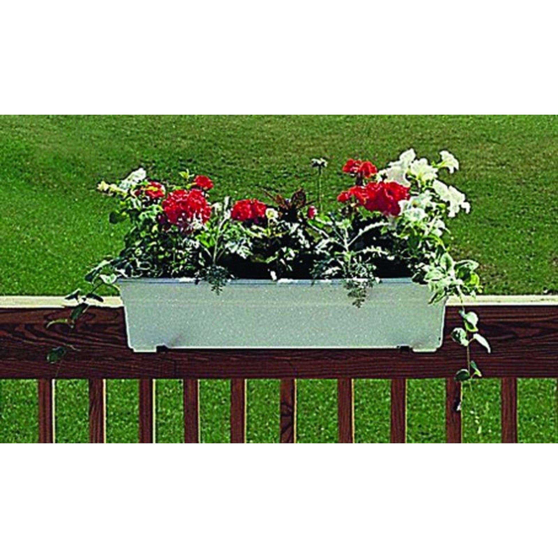 Countryside Flowerbox 18 Inch White