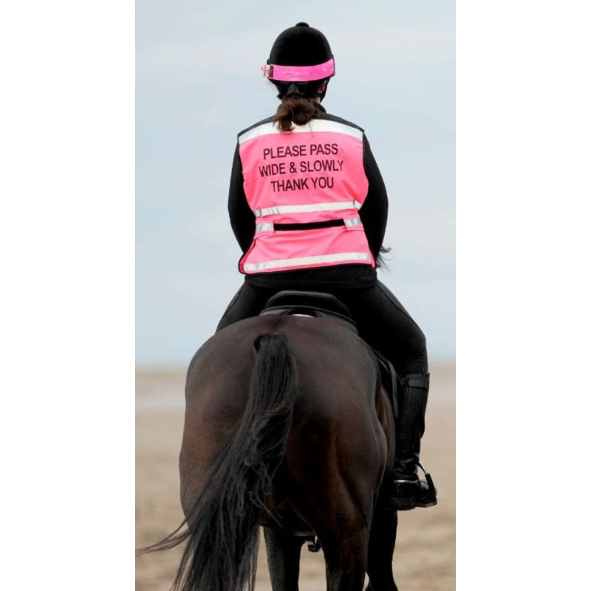 Highviz Ladies Reflect Air Waistcoat Small Pink