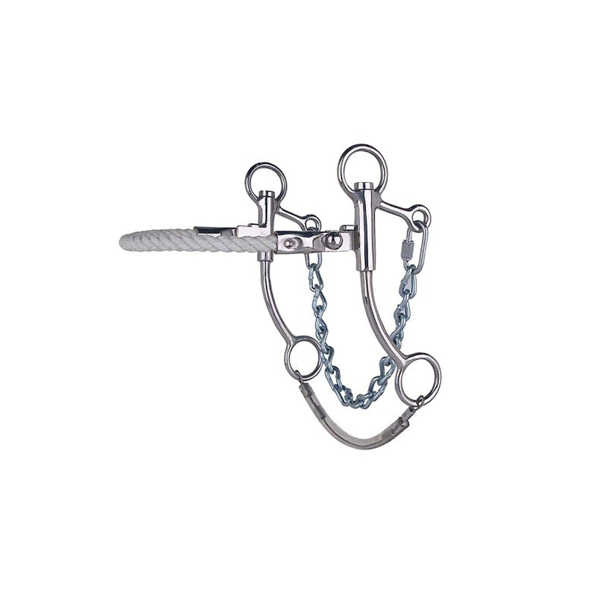 Toklat Hackamore with Rope Noseband/Swivel Cheeks