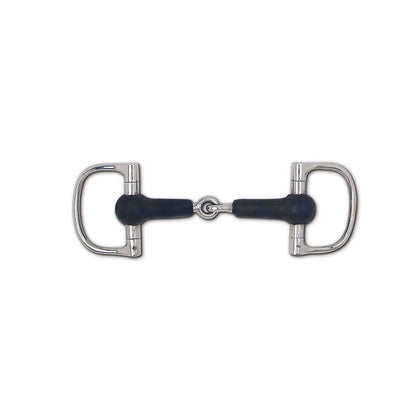 Toklat Soft Rubber Mouth Dee Snaffle 4.75