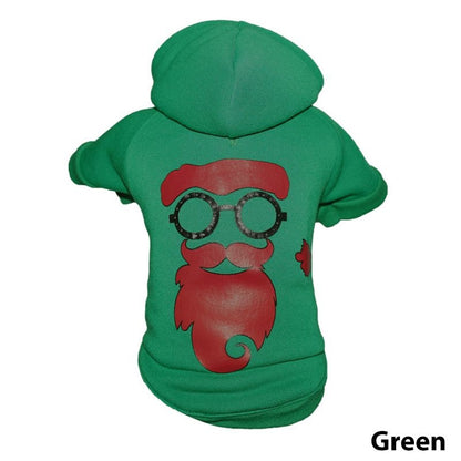 Pet Life LED Cool Santa Shades Sweater Costume
