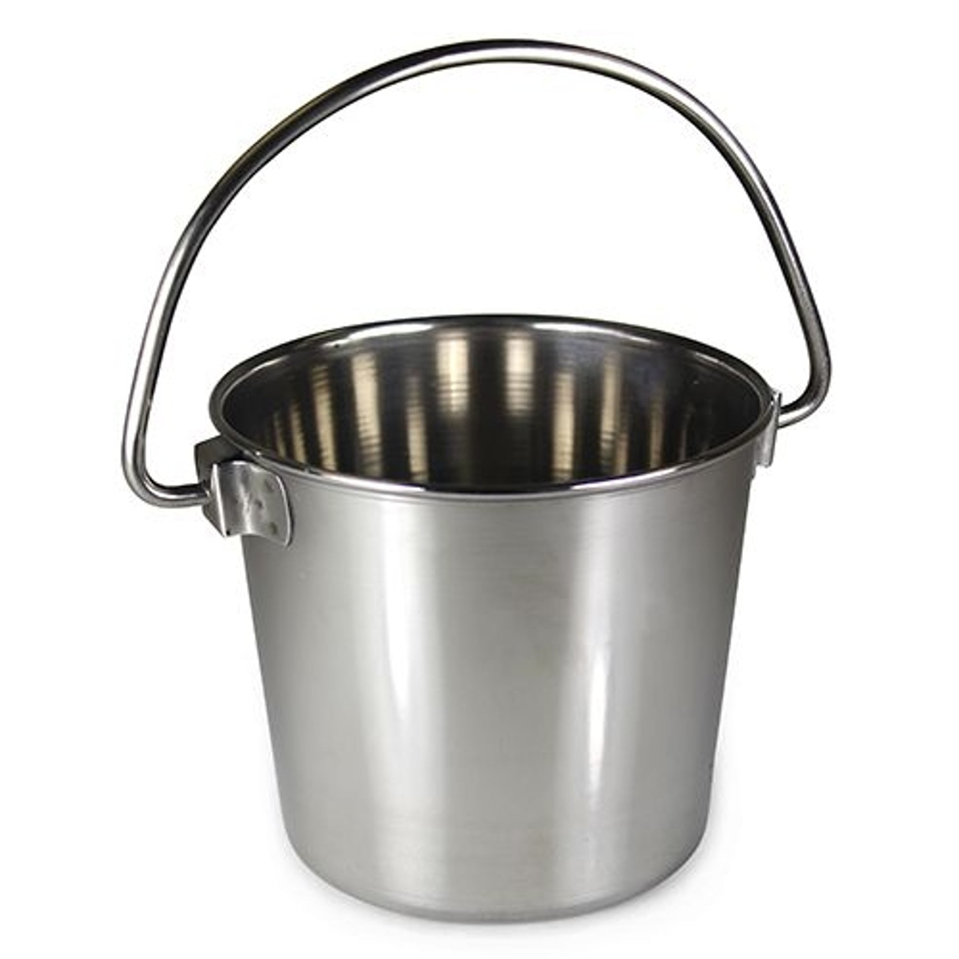 2 Quart Stainless Steel Bucket Pail with Handle