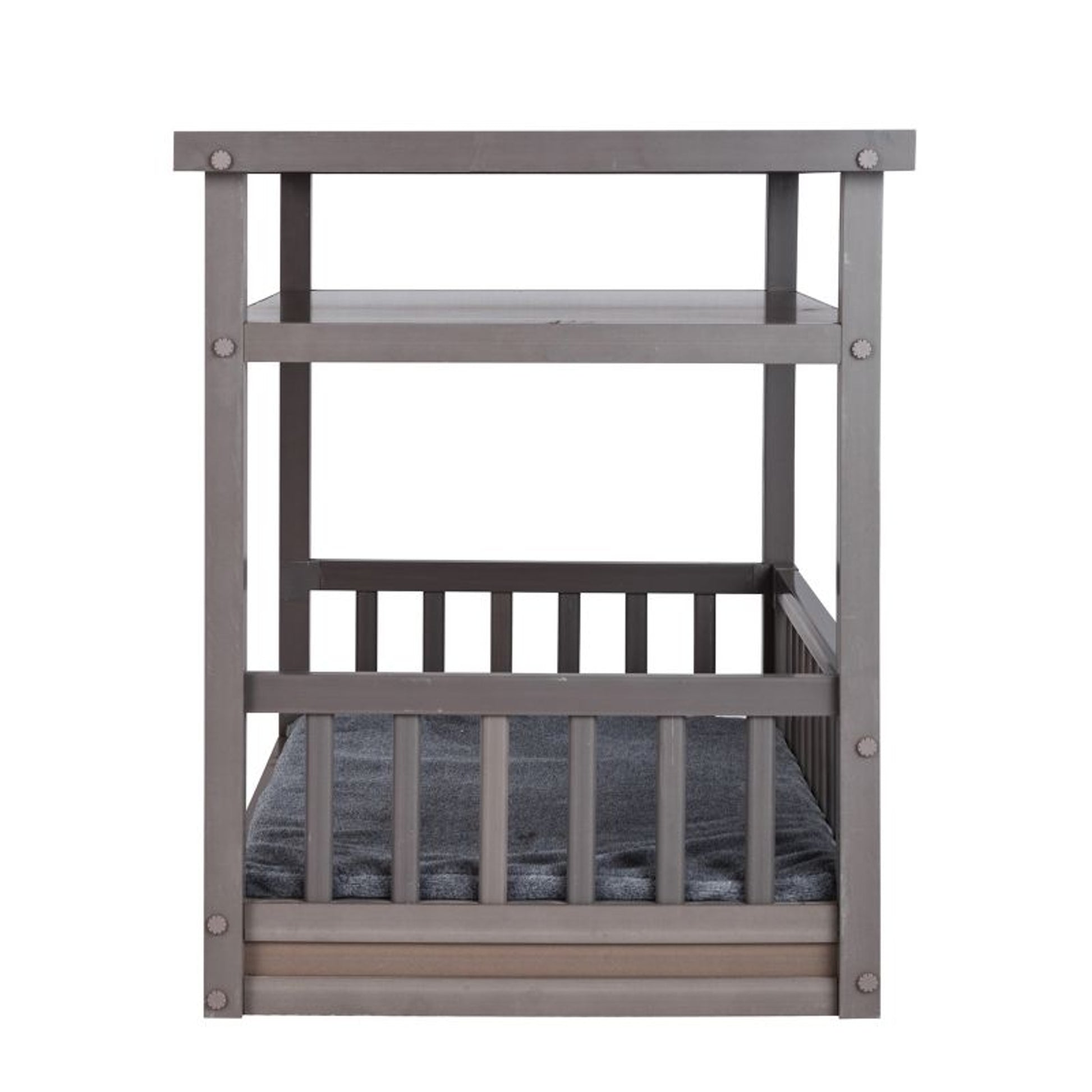 New Age Pet ecoFLEX Grey Dog Bed/Nightstand