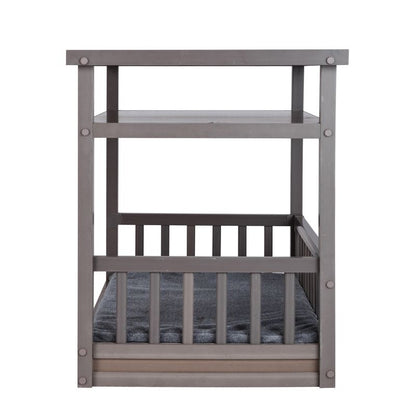 New Age Pet ecoFLEX Grey Dog Bed/Nightstand