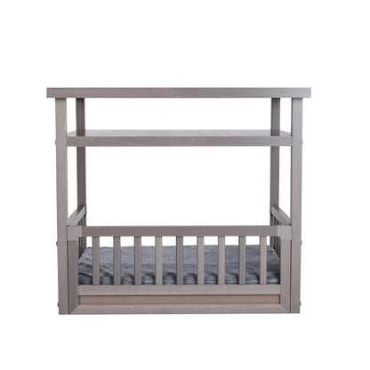 New Age Pet ecoFLEX Grey Dog Bed/Nightstand