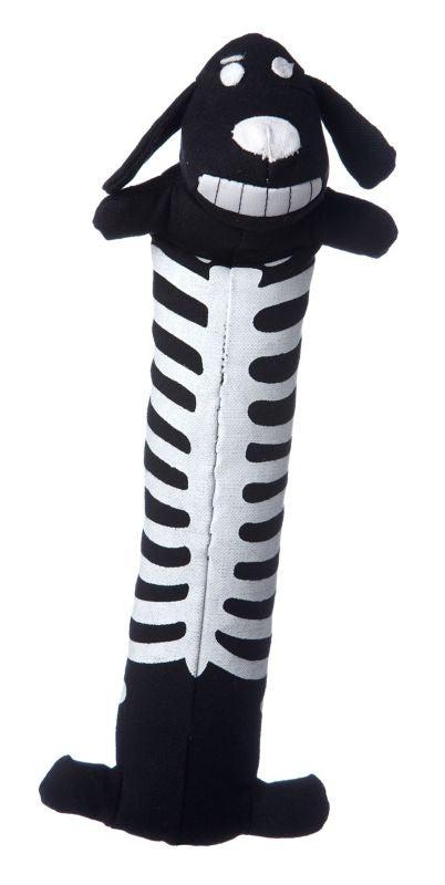 Halloween Loofa Skeleton Dog Toy 12in