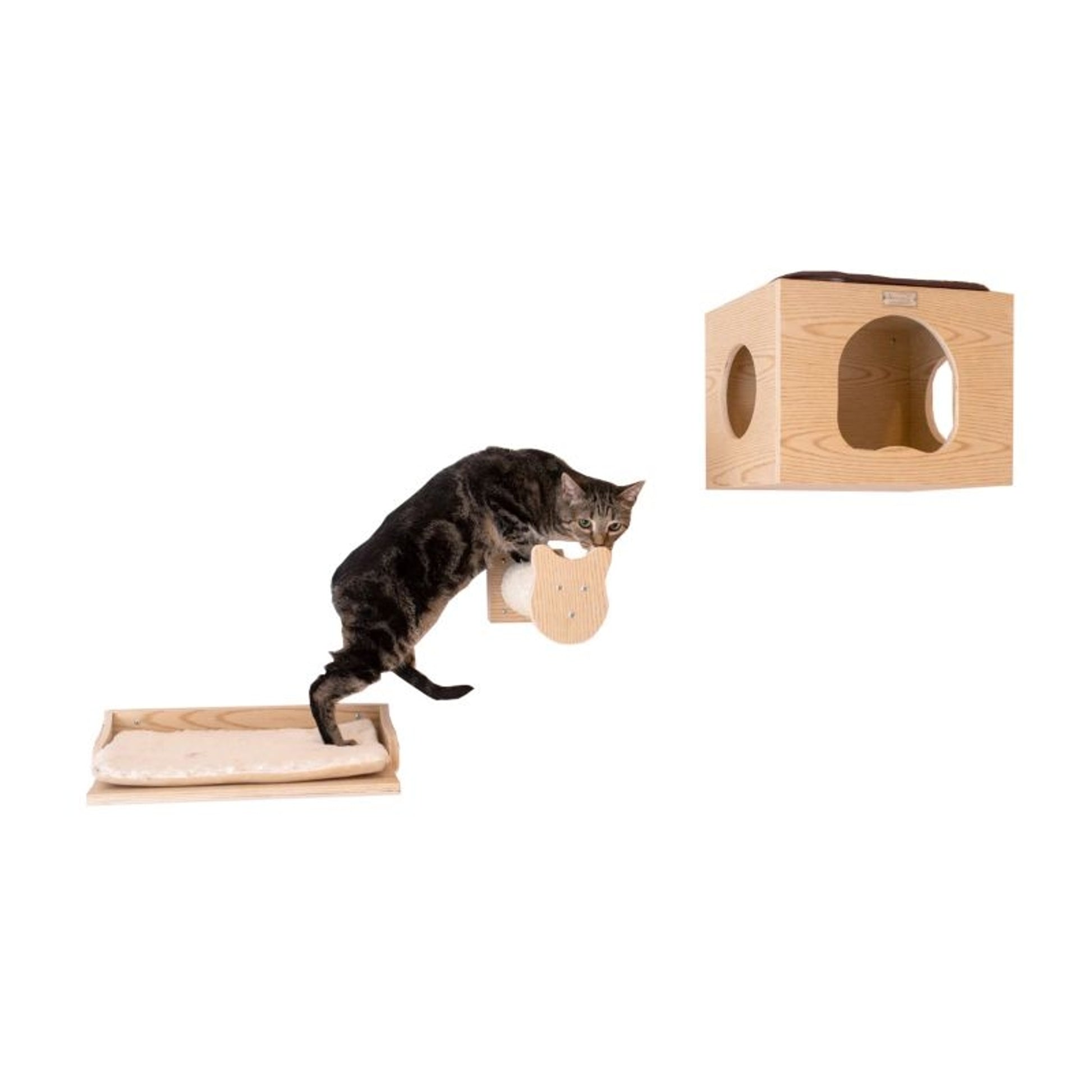 Armarkat Wall Series Cat Tree with Condo/Perches