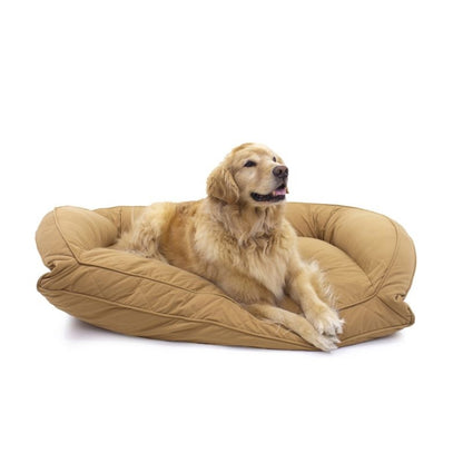Carolina Pet Saddle Quilted Bolster Dog Bed