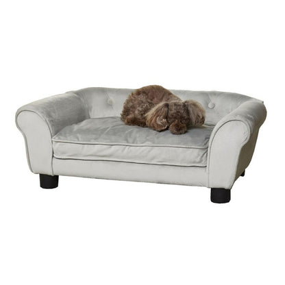 Enchanted Home Pet Charlotte Gray Pet Sofa