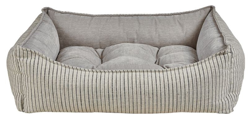 Bowsers Augusta Ticking Scoop Dog Bed