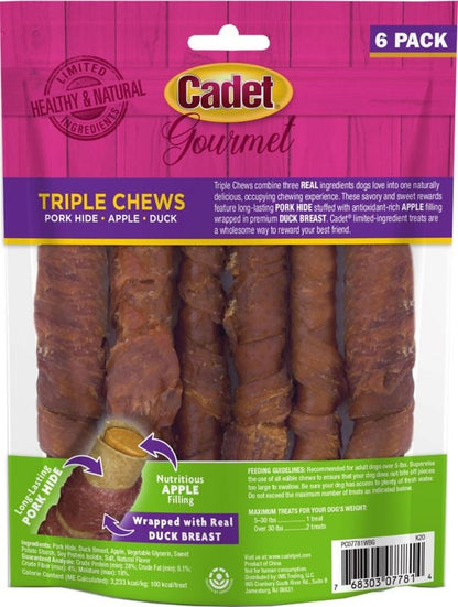 Cadet Gourmet Triple Chews