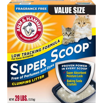 Arm And Hammer Super Scoop Clumping Litter