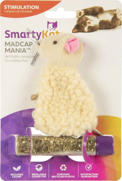 Smartykat Madcap Mania Mouse Catnip Cat Toy