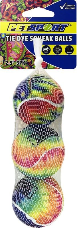 Tie Dye Squeak Ball