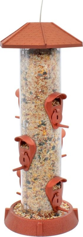 Village Collection 2 In 1 Hinged Port Bird Feeder