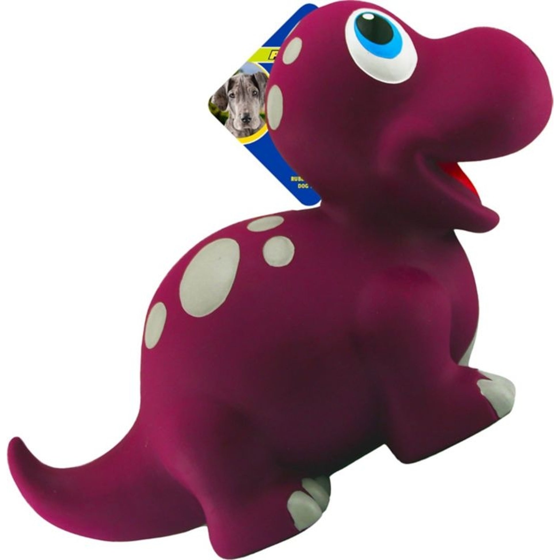 Naturflex Brontosaurus Latex Dog Toy 12i