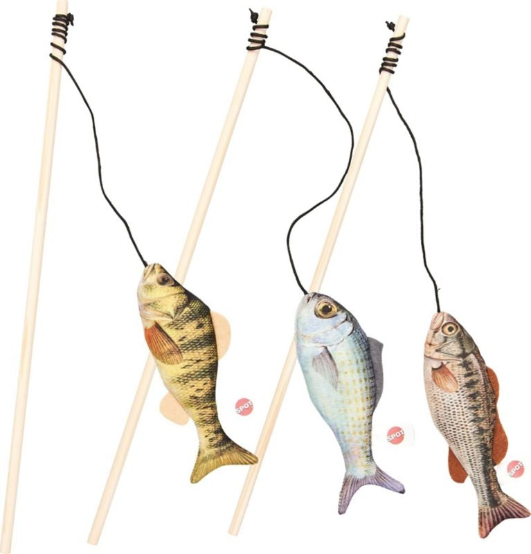 Gone Fishin Teaser Wand Cat Toy