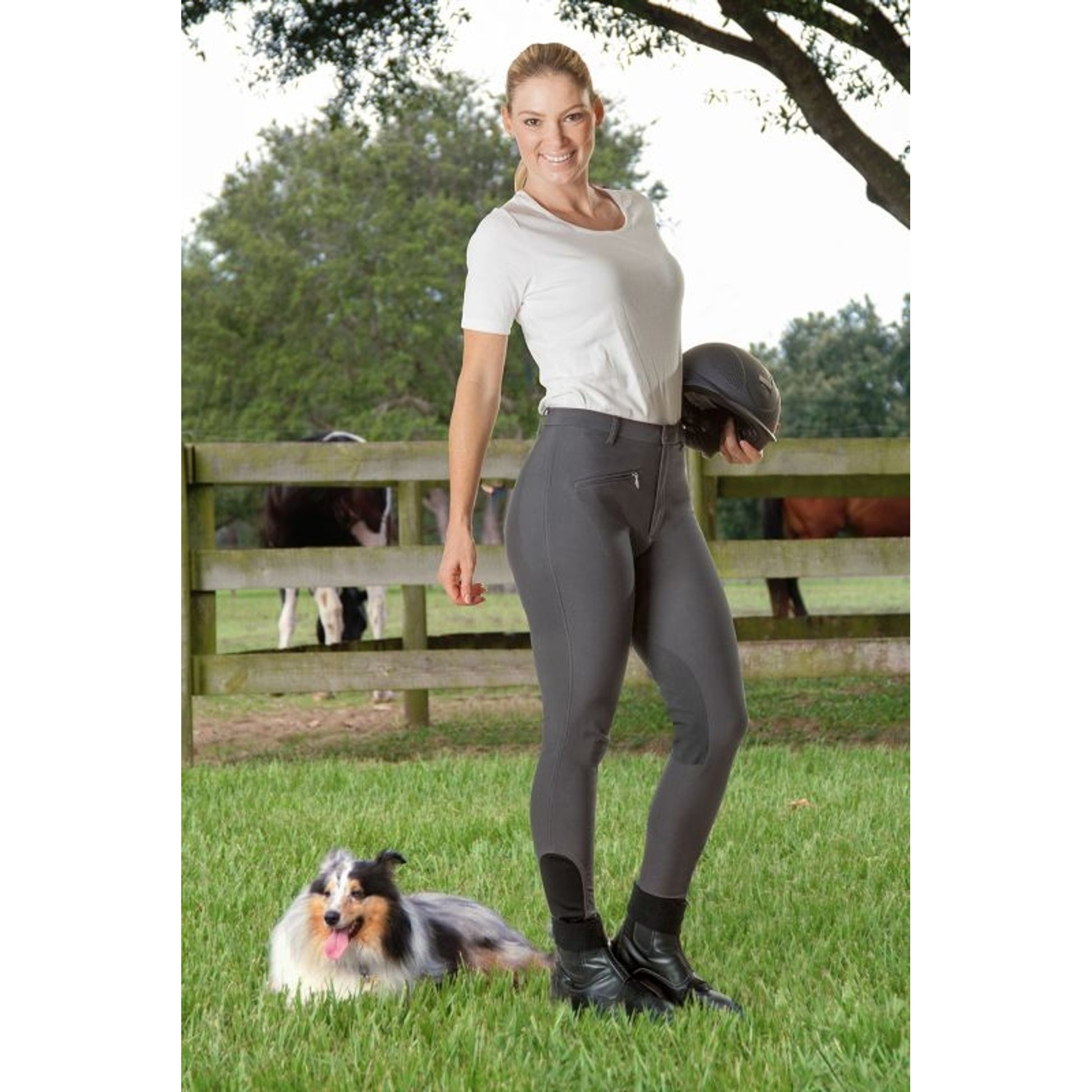 DevonAire Ladies Versailles Classic Breech 24L Tan