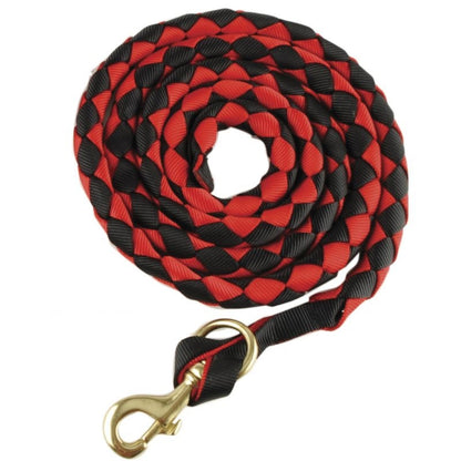 Basic Flat Braided Nylon Lead Rope with Snap