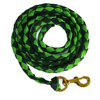 Basic Flat Braided Nylon Lead Rope with Snap
