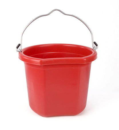 Flat Back Bucket Fb-120 20qt Blue